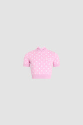 Candy Pink Polka Dots