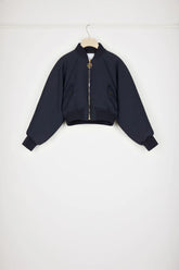 No Back Embroidery Navy