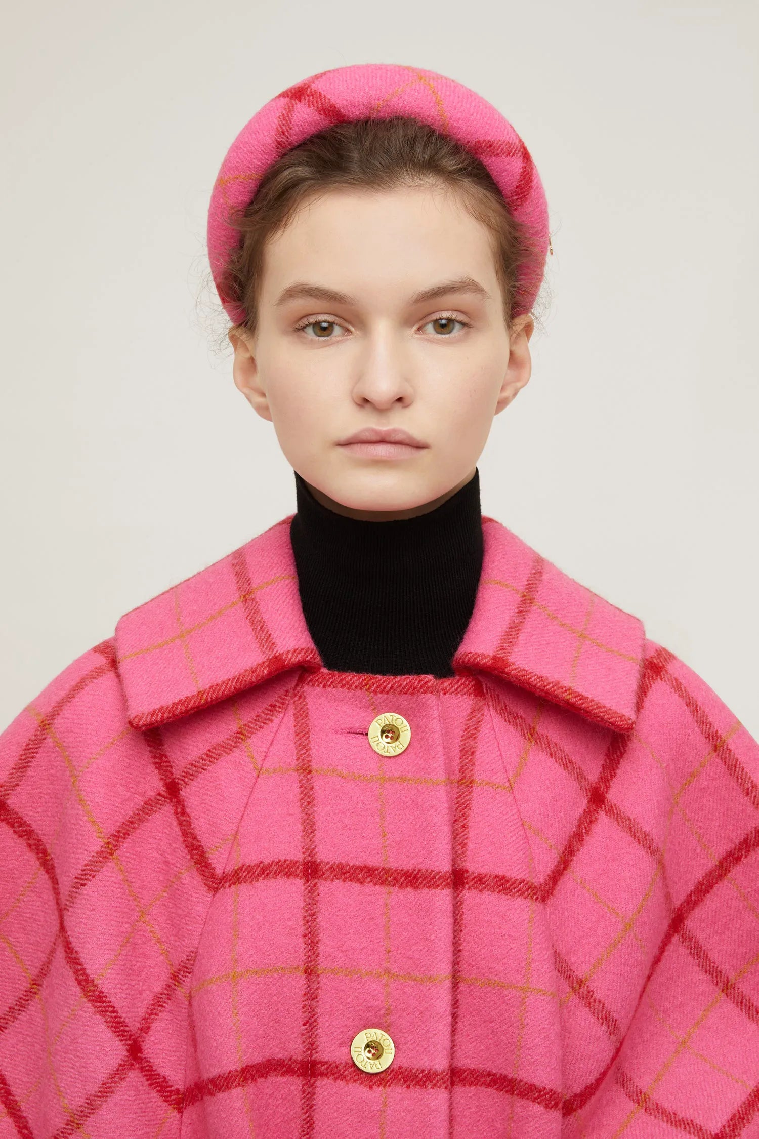Pink Checkerboard