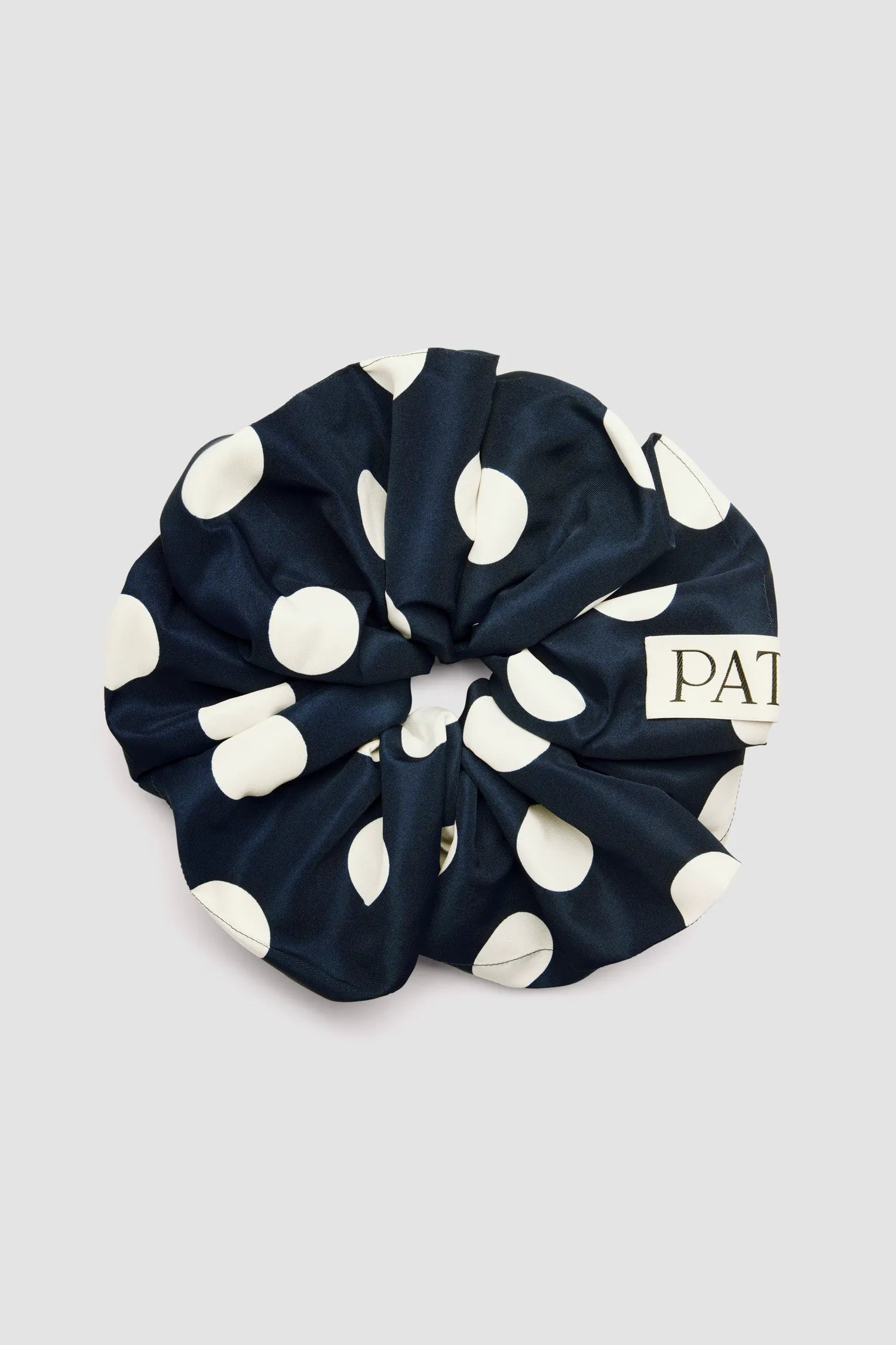 Navy Polka Dots