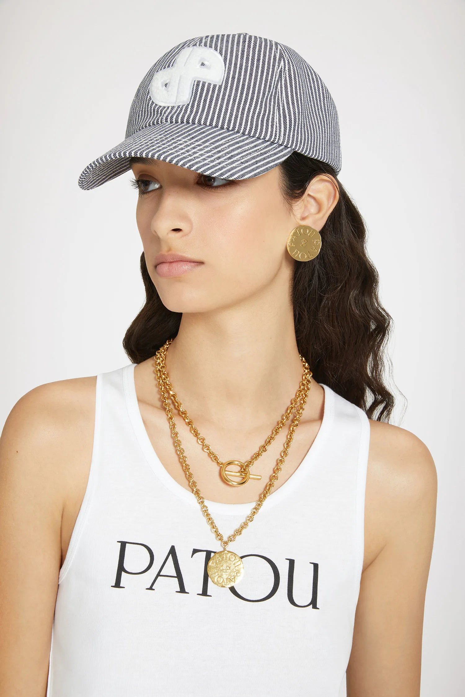 Navy Striped