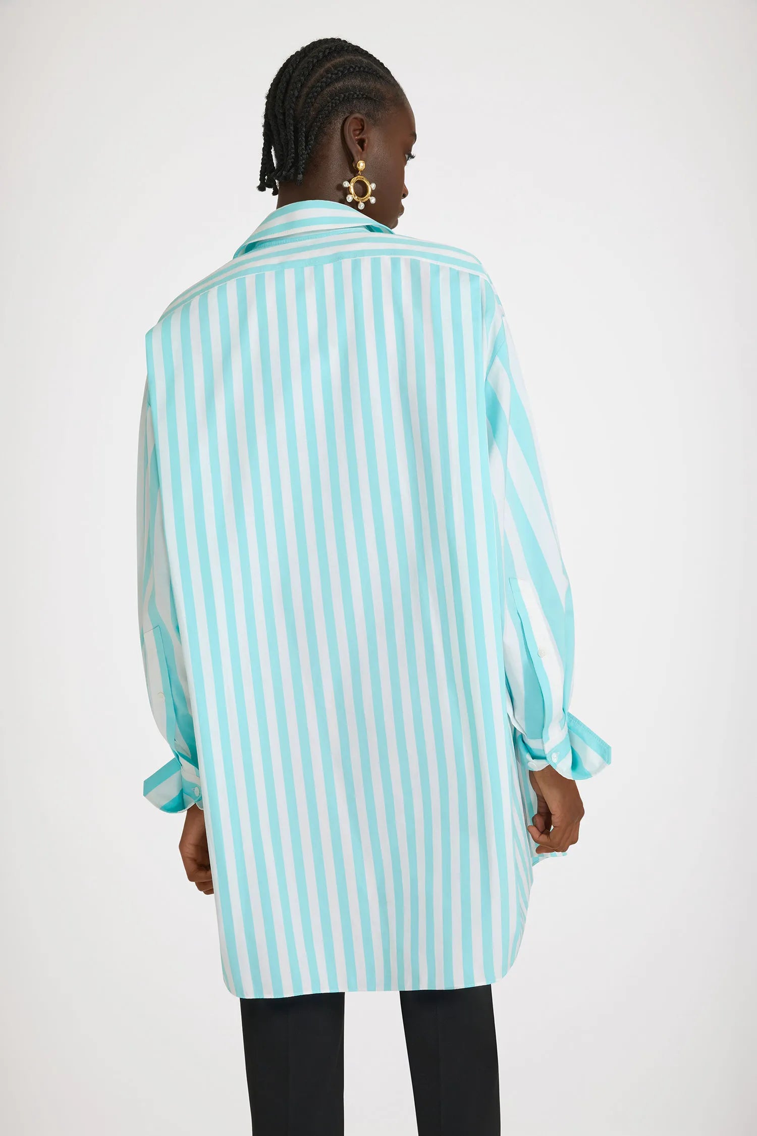 Mix Green Large Stripes