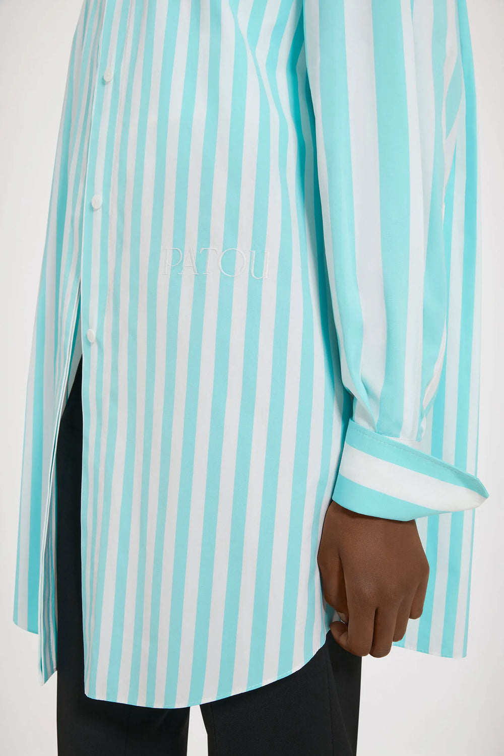 Mix Green Large Stripes