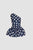 Navy Polka Dots