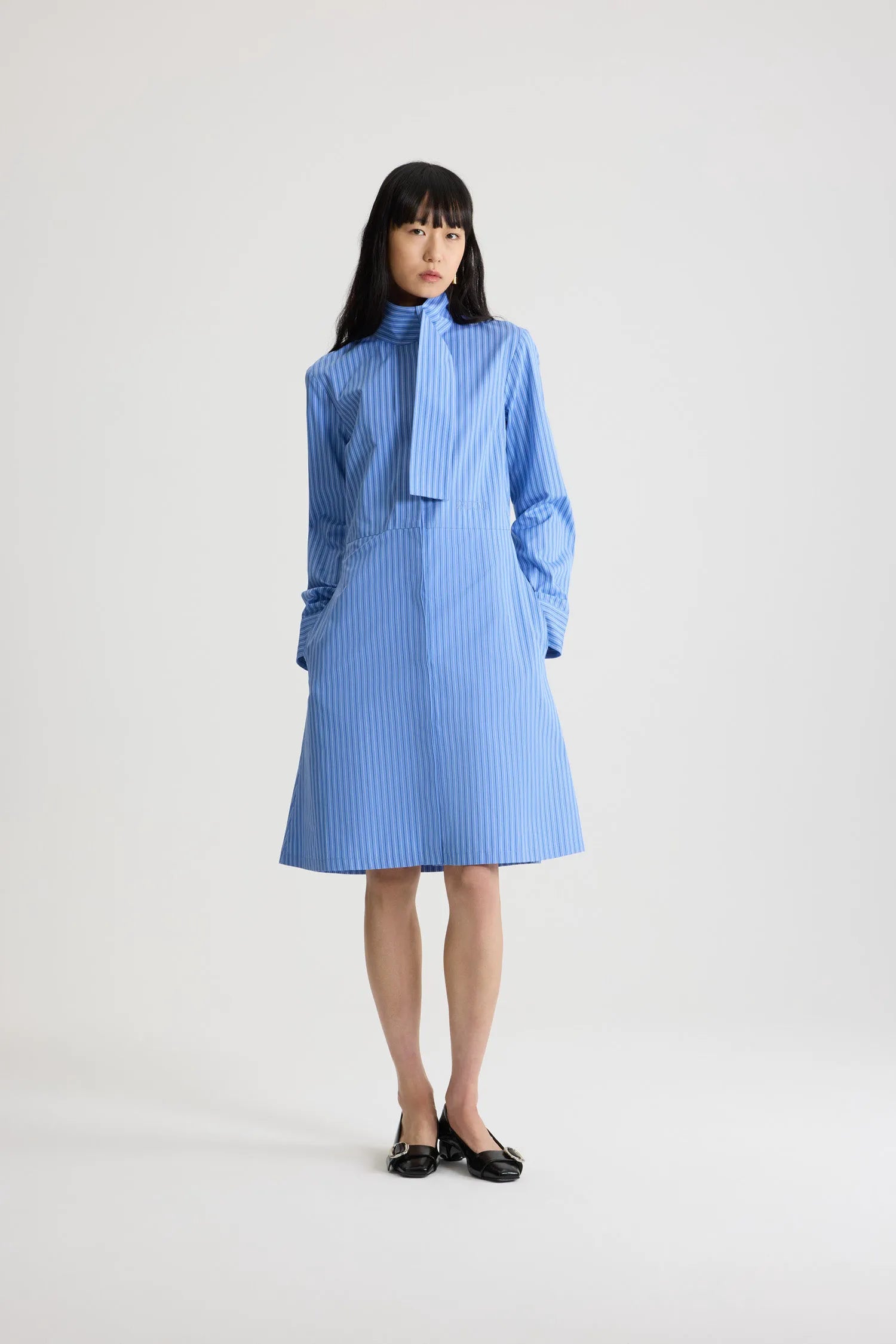 Ice Blue Stripes