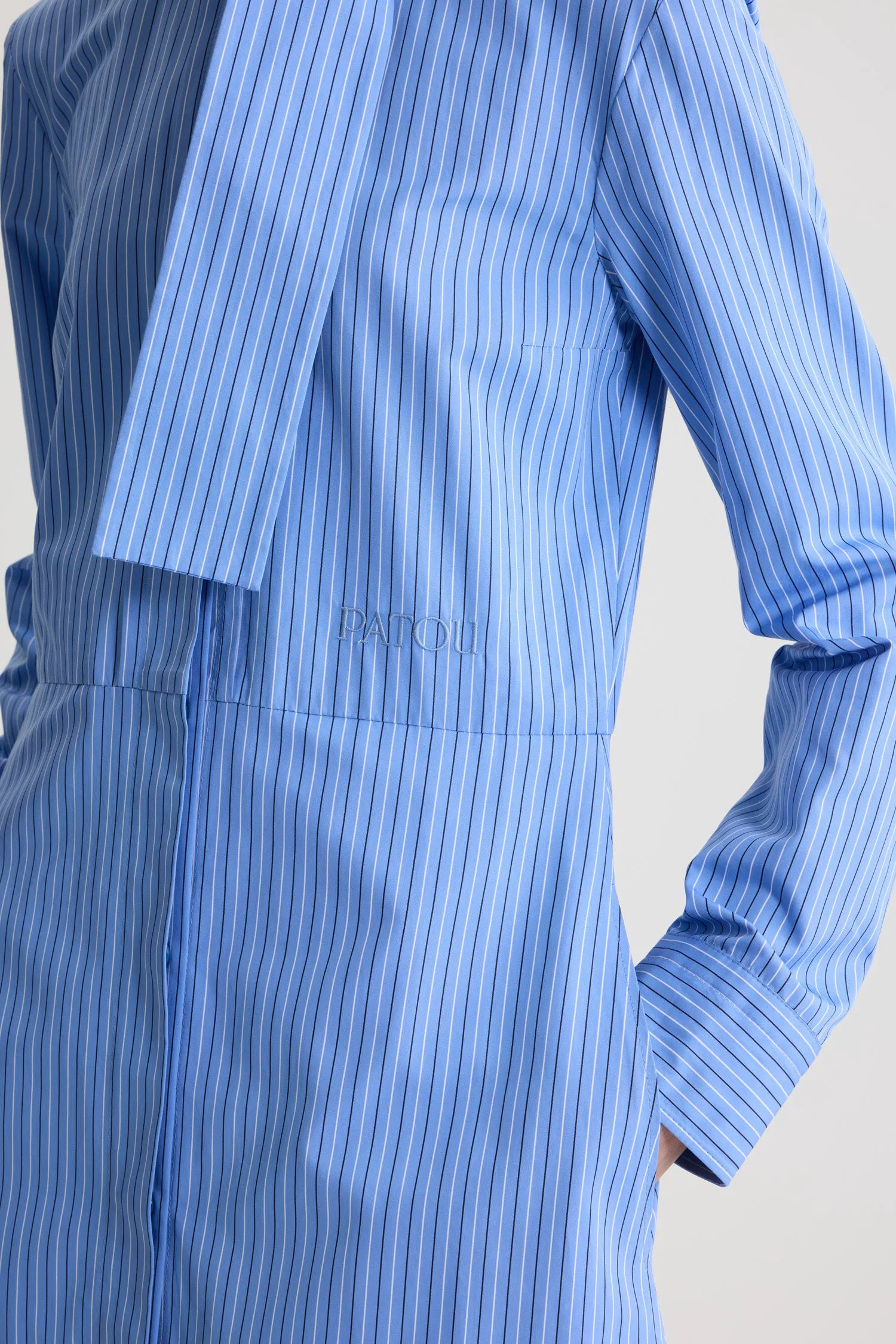 Ice Blue Stripes