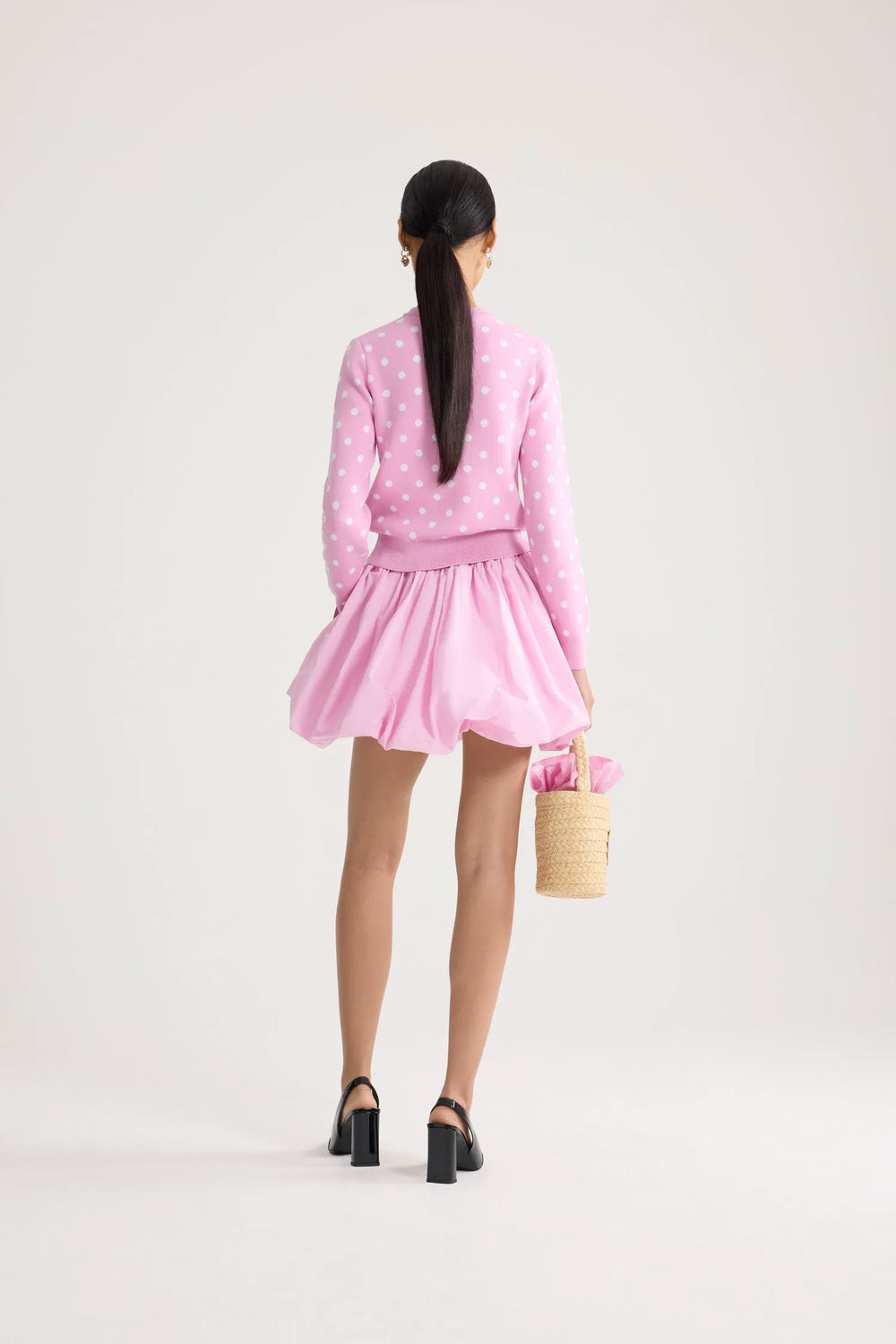 Candy Pink Polka Dots