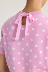 Candy Pink Polka Dots