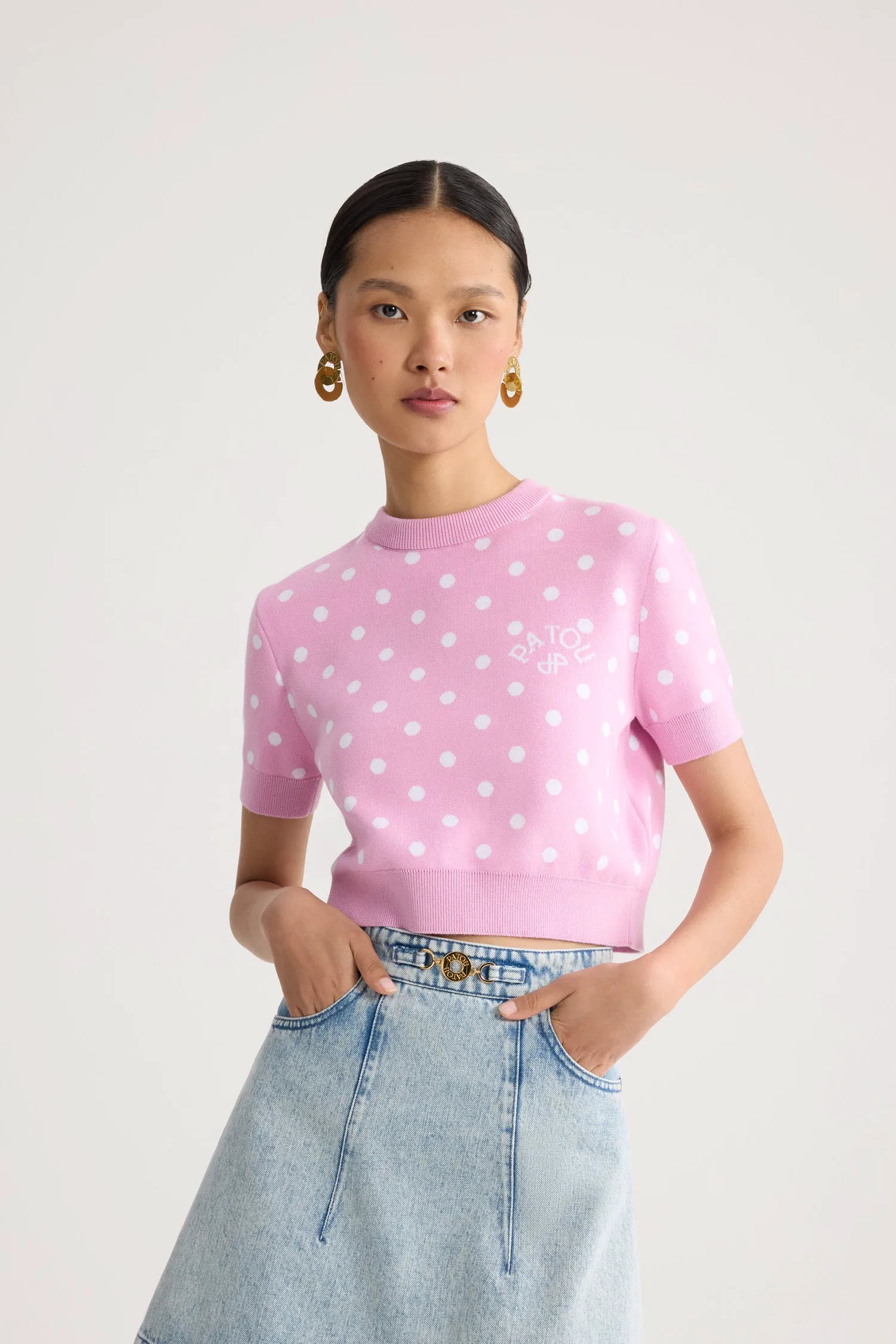Candy Pink Polka Dots