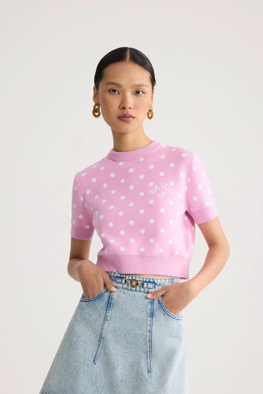 Candy Pink Polka Dots