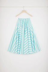 Mix Green Large Stripes