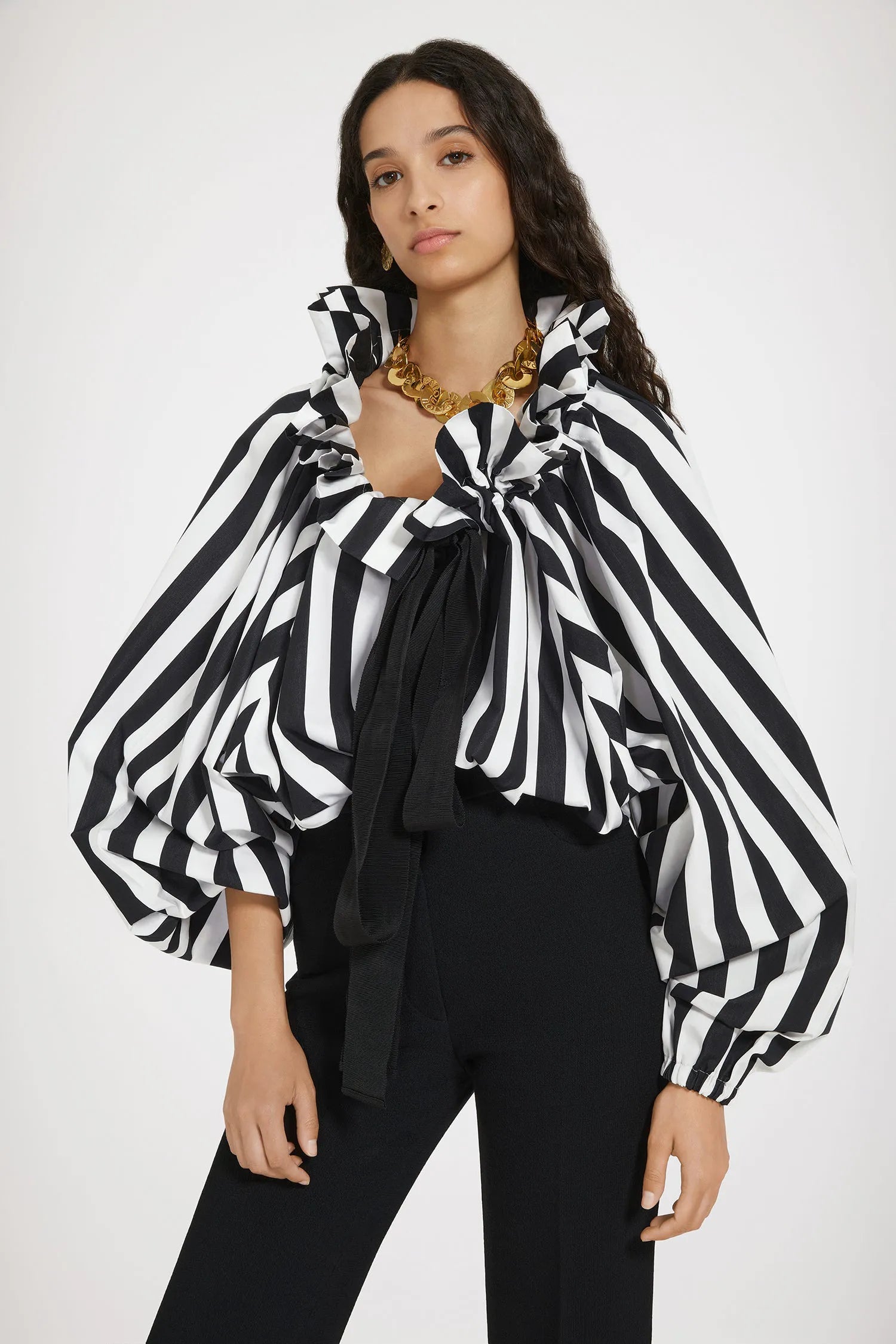 Mix Black Large Stripes