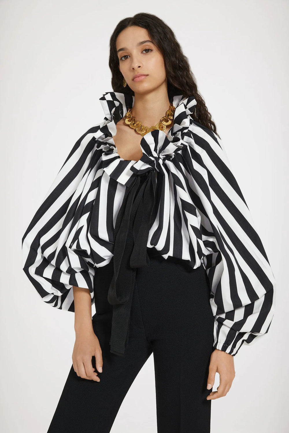 Mix Black Large Stripes