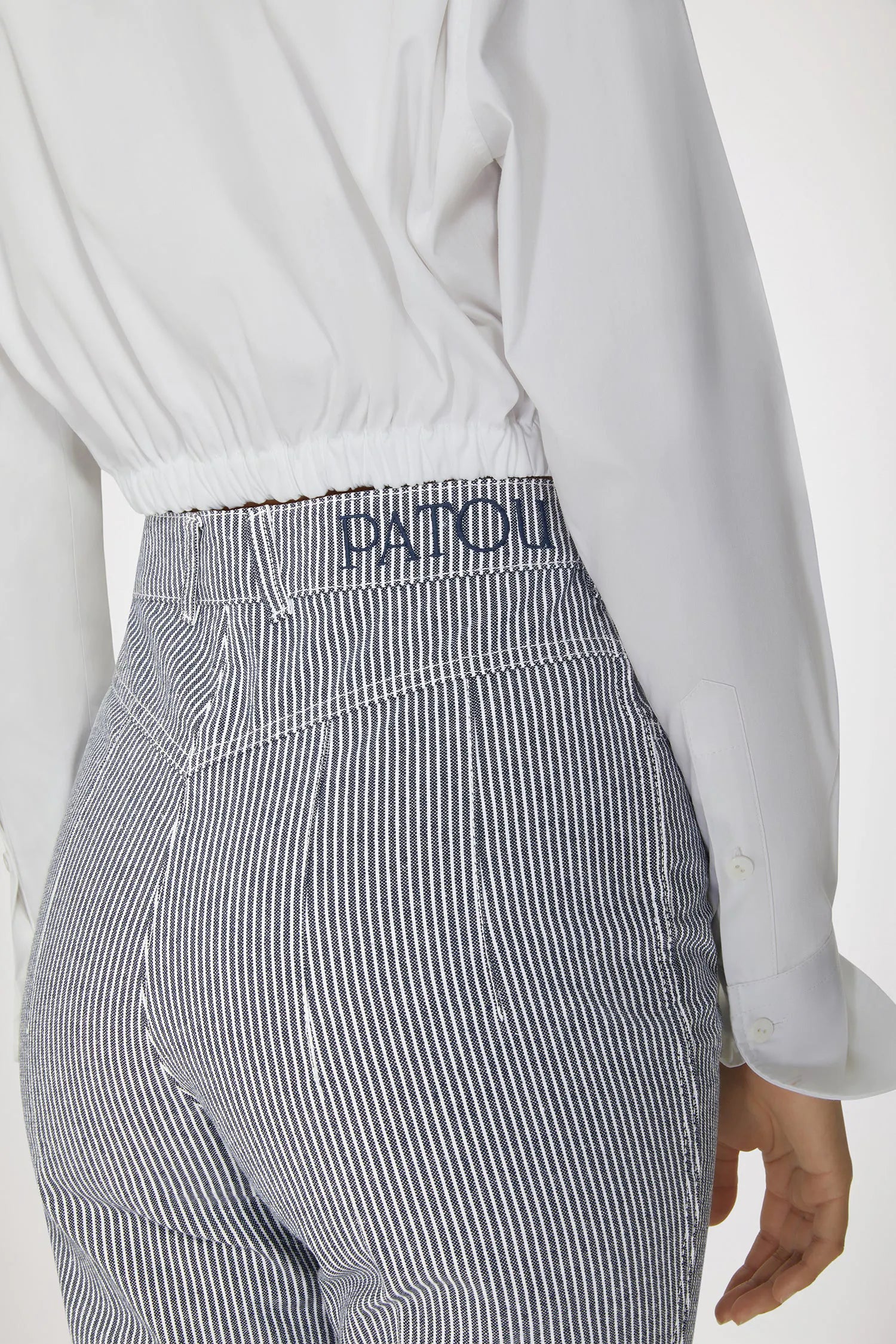 Navy Striped